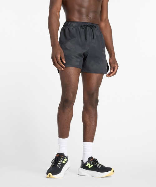 [新品] ニューバランス 吸水速乾/伸縮/通気/軽量 RC Short5 M New Balance パンツ RC シームレス リフレクト 5インチショーツ