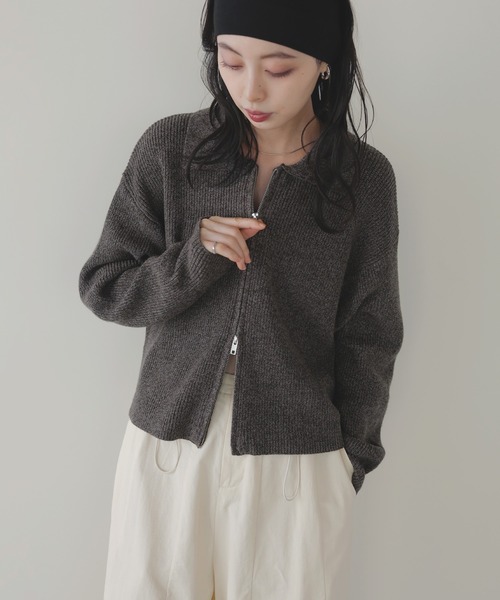 ニット セーター フラッグポロセーターカーディガン レディース TOMMY HILFIGER｜フラッグポロセーターカーディガン | Rakuten