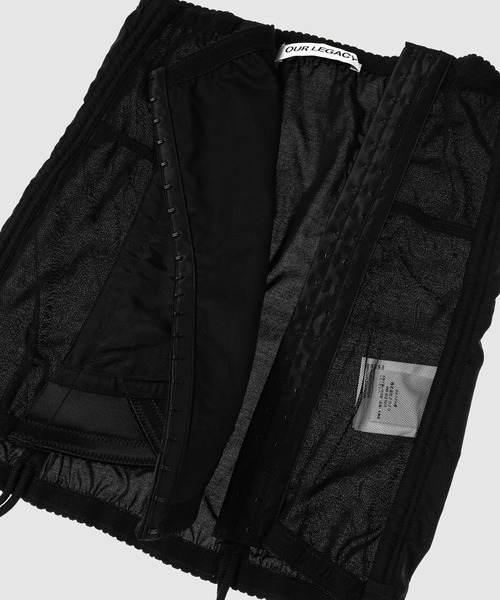チューブトップ ベアトップ OUR LEGACY OBJECT CORSETの画像