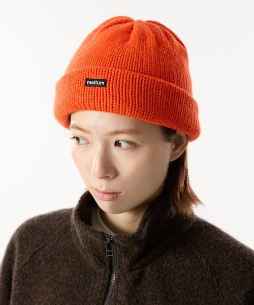 即日発送　litmus Perlニット帽 meltum（メルタム） ニット帽 ニットキャップ KNIT WATCH CAP メンズ