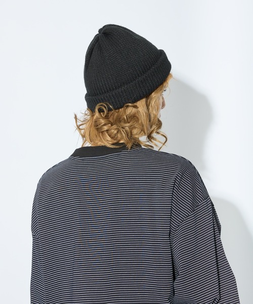 即日発送　litmus Perlニット帽 meltum（メルタム） ニット帽 ニットキャップ KNIT WATCH CAP メンズ