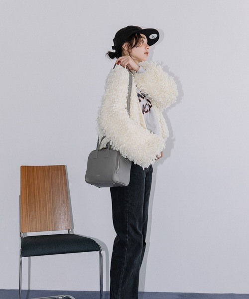 Beau're（ヴュレ） ショルダーバッグ バッグ BEAURE スクエア ボックス