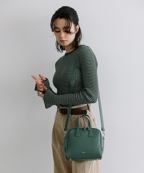 Beau're（ヴュレ） ショルダーバッグ バッグ BEAURE スクエア ボックス
