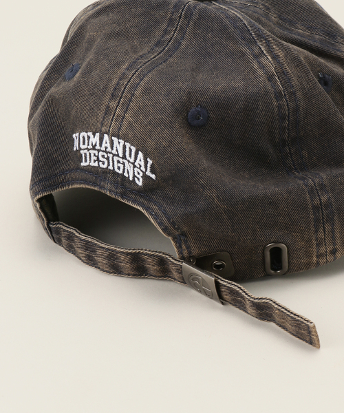 NOMANUAL キャップ 帽子 NOMANUAL/ノーマニュアル BLEACHED ARCH