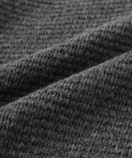 ATON セーター ニット ATON(エイトン) LAMBS WOOL HIGHNECK SWEATER