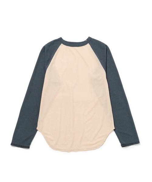 tシャツ SHEER RINGER RAGLAN LONG SLEEVE レディース メンズ SITRY tシャツ Raglan Sleeve ＆ Ringer Print T-shirt/接触冷感