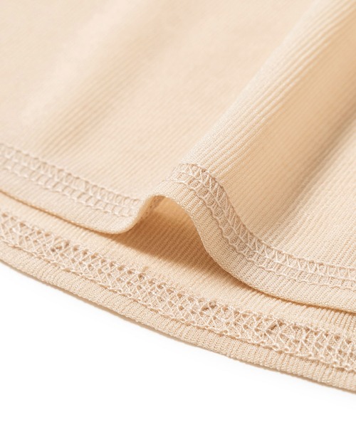 M TO R tシャツ SHEER RINGER RAGLAN LONG SLEEVE レディース