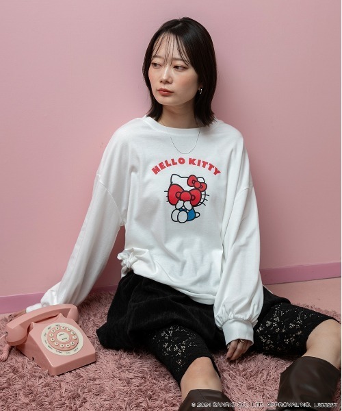 サンリオ HELLO KITTY NIGHTCAP パジャマ マスコット ぬいぐるみ