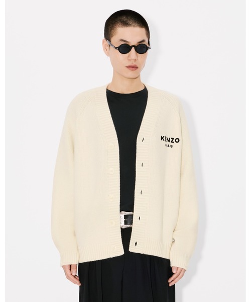 'KENZO Pop' ウール カーディガン メンズ