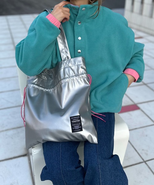 トレーナー スウェット 配色フリースボア アノラックプルオーバー レディース mi via loca トレーナー スウェット 配色フリースボア