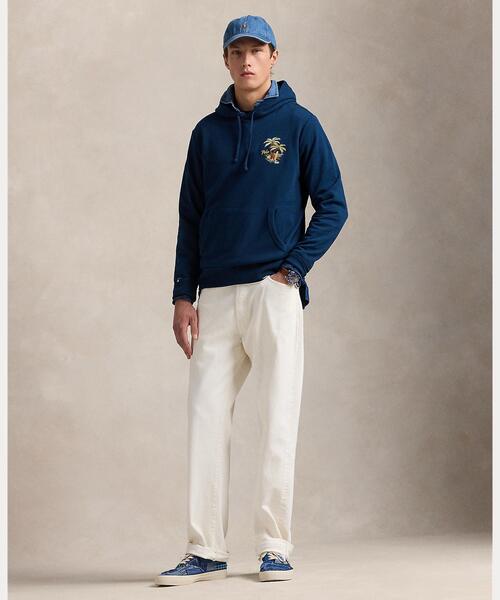 POLO RALPH LAUREN パーカー エンブロイダリー ループバック