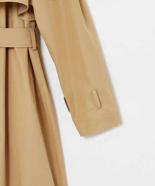 allureville（アルアバイル） トレンチコート コート 強撚ツイル