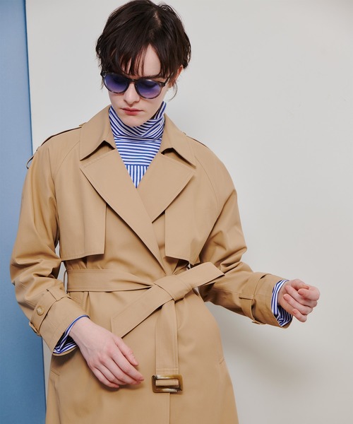 アルアバイル ☆トレンチコート☆美品 ハーフスリーブトレンチ|allureville OFFICIAL SITE / ONLINE