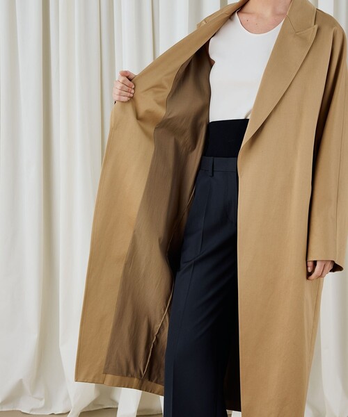 DES PRES（デプレ） コート チェスターコート コットンサテン オーバー