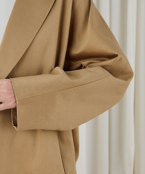 DES PRES（デプレ） コート チェスターコート コットンサテン オーバー