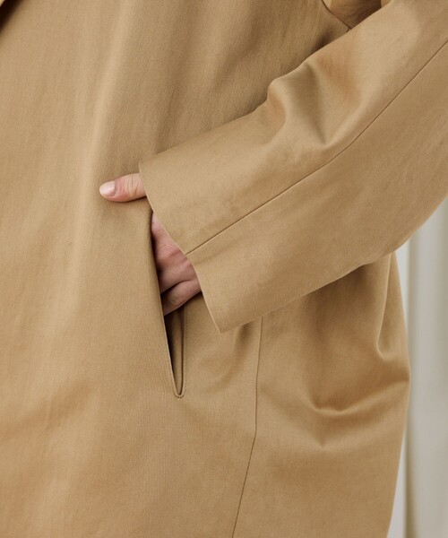 DES PRES（デプレ） コート チェスターコート コットンサテン オーバー