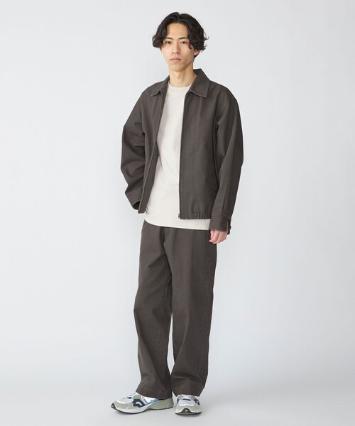 オザテツページ コットン ブルゾン ３８ SHIPS（シップス） ブルゾン アウター SHIPS: ストーン ウォッシュ