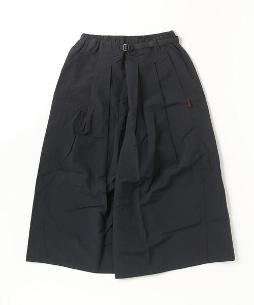 GRAMicci グラミチ ナイロンフレアパンツ　ガウチョ　Lサイズ　黒 GRAMICCI パンツ GRAMICCI/グラミチ ナイロンフレアパンツ NYLON