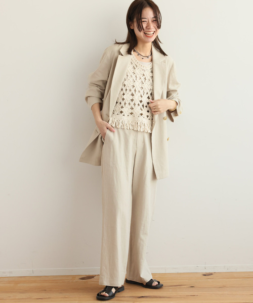 [JOURNAL STANDARD relume] tailored jacket 36 темно-синий женский 