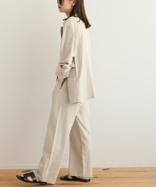 [JOURNAL STANDARD relume] tailored jacket 36 темно-синий женский 