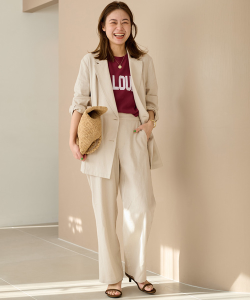 [JOURNAL STANDARD relume] tailored jacket 36 темно-синий женский 