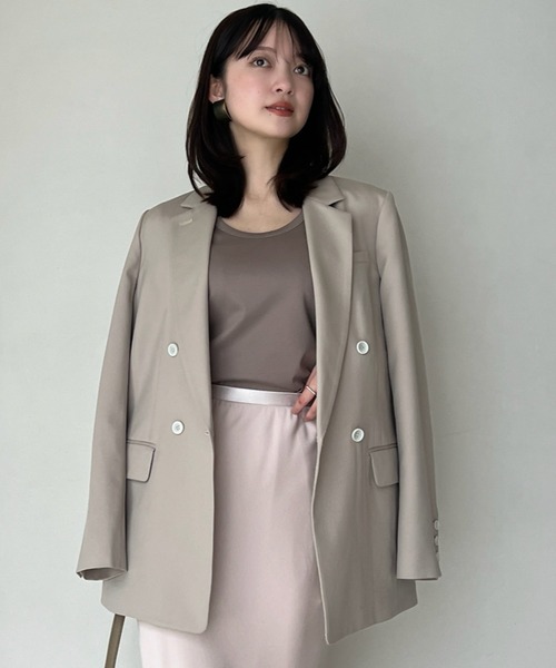 anuans ミドルスケールコート　ピンク　FREE size anuans ミドルスケールコート ピンク FREE size