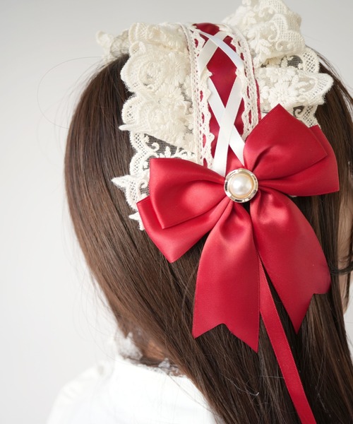 Port（ポート） 「 」 ロリータ フリル ヘッドドレス #_ : ZOZOTOWN