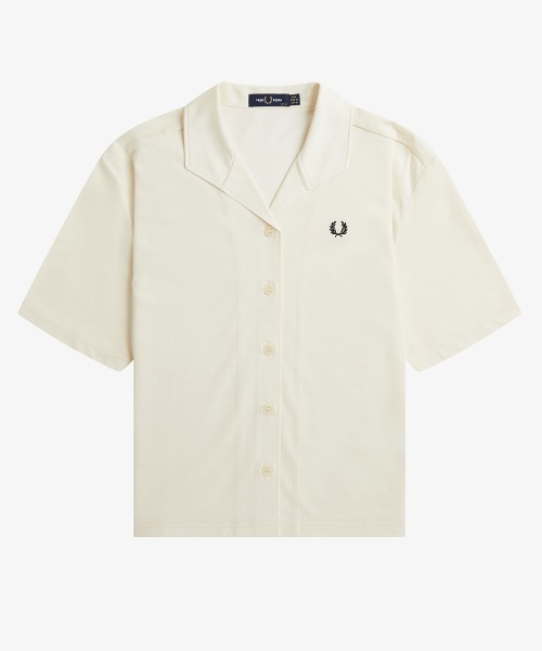 FRED PERRY（フレッドペリー） ブラウス シャツ 半袖 Open Collar