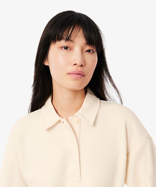 美品 ラコステ for BEAUTY＆YOUTH スウェット ポロシャツ XL LACOSTE for BEAUTY&YOUTH 25SS 別注スウェットポロシャツが国内5月8日