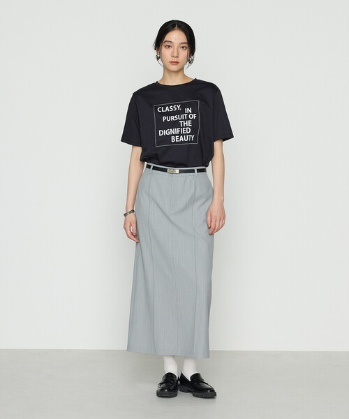 COMME CA（コムサ） tシャツ 半袖 スーピマコットンロイヤルクール