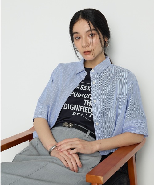 COMME CA（コムサ） tシャツ 半袖 スーピマコットンロイヤルクール