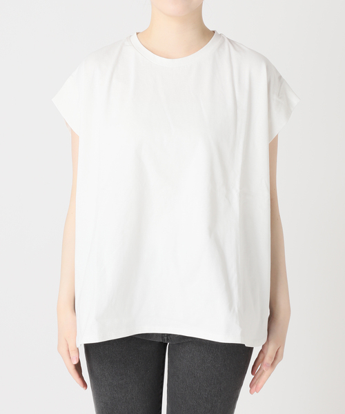 tシャツ オーガニックコットン汗ジミタックプルオーバー レディース JOURNAL STANDARD relume tシャツ オーガニックコットン汗ジミ