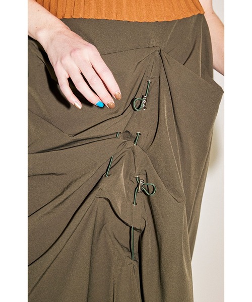 OMMO スカート IRREGULAR TUCK COCOON SK : ZOZOTOWN Yahoo!店