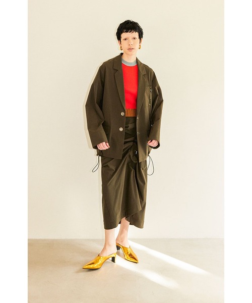 美品　ONMO TUCK DESIGN COCOON PT オーエムエムオー セール】TUCK DESIGN COCOON PT（その他パンツ）｜OMMO