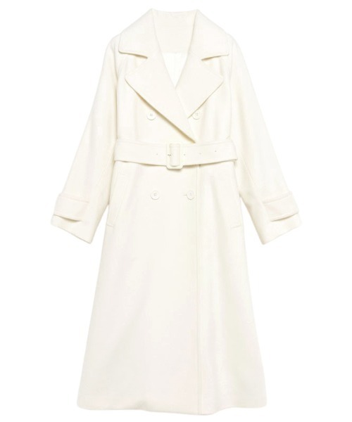 EIMY ISTOIRE（エイミーイストワール） チェスターコート S ラベンダー