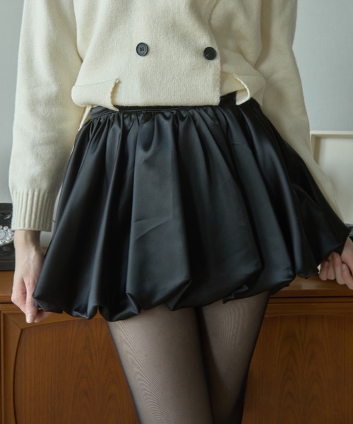 Birthday room（バースデイルーム） スカート サテンバルーンスカート