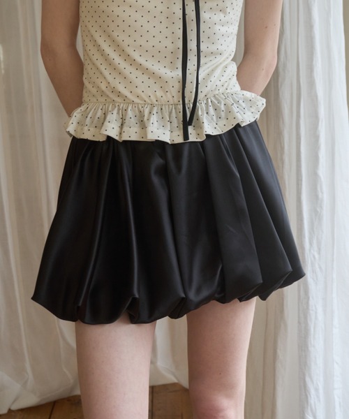 Birthday room（バースデイルーム） スカート サテンバルーンスカート