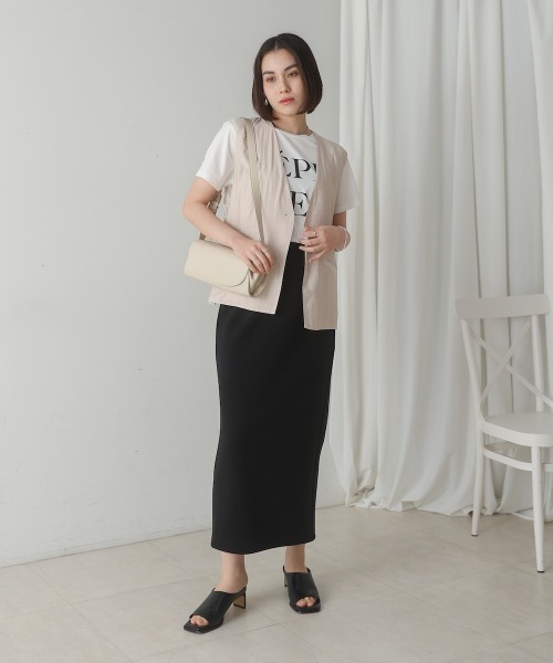 ベスト ジレ バックレースジレ レディース Bou Jeloud ベスト ジレ バックレースジレ レディース