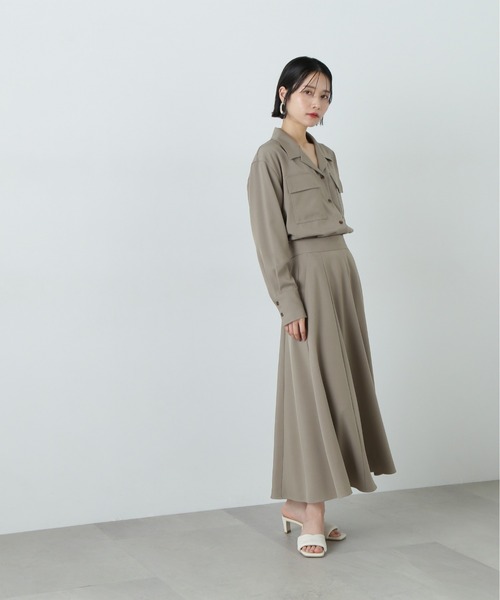 ワンピース n N.Natural Beauty Basic ワンピース シャツドッキングワンピース
