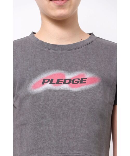 EMODA tシャツ スプレーロゴミニマルTシャツ レディース : ZOZOTOWN  