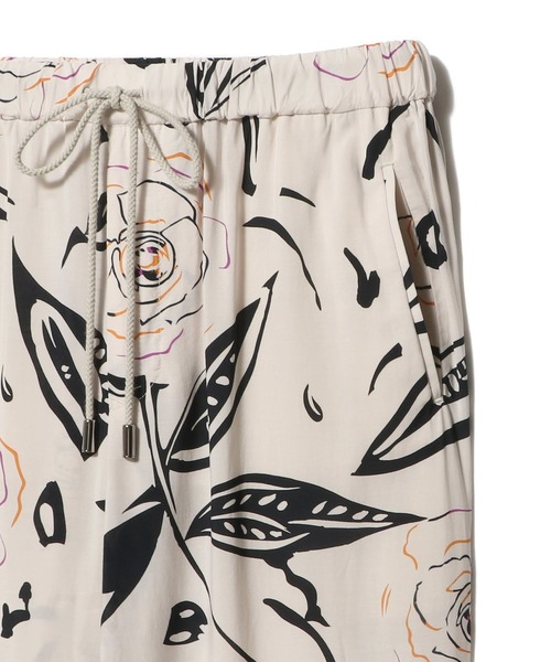 mando（マンド） パンツ mando / 総柄ワイドイージーパンツ「ESTNATION