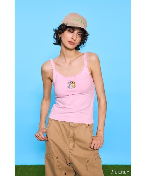 tシャツ MD OT MINI RUFFLE キャミソール / LADY レディース