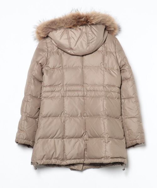 「22 OCTOBRE」 ダウンコート 38 ベージュ レディース_画像2