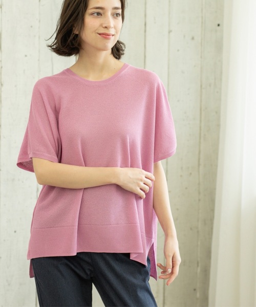 B302♡専用ページ♡ 前後2WAY シアー配色ニットT（12-76KK14-205）｜コムサイズム