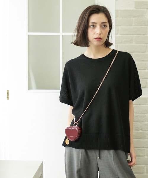 B302♡専用ページ♡ 前後2WAY シアー配色ニットT（12-76KK14-205）｜コムサイズム