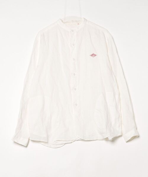 DANTON 長袖シャツ 白　42 Danton 「DANTON」 長袖シャツ 42 ホワイト メンズ : ZOZOTOWN