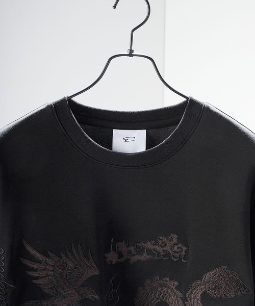 「ENDER PRODUCTS」 長袖Tシャツ M スミクロ メンズ
