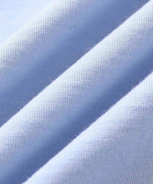 「ADAM ET ROPE'」 長袖Tシャツ M サックスブルー メンズ