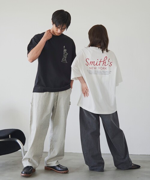 SMITH（スミス） tシャツ SMITH'S（スミス）別注NYプリントTシャツ