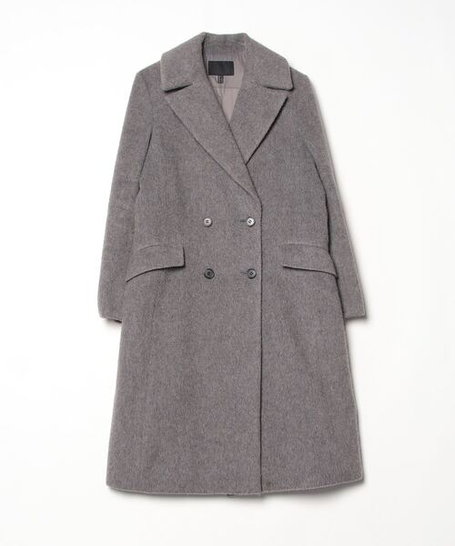 ICB（アイシービー） チェスターコート 4 グレー レディース